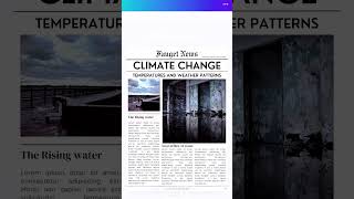 Learn how to make a newspaper design for your photoshoot using @canva #canva #photography