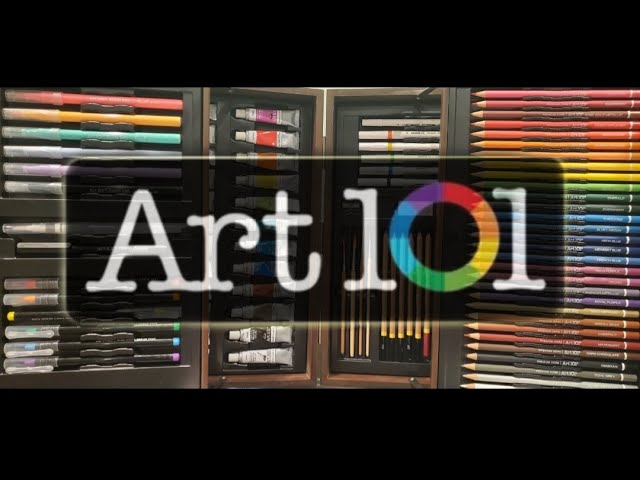 Art 101 Budding Artist Beginners Multifunctional Art Set with 210 Pieces  for Children