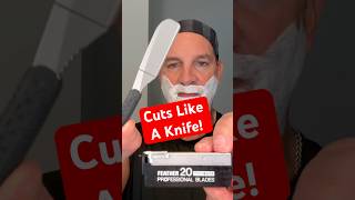 Cuts Like a Knife! #shaving #razor #skincare #sharp #blade