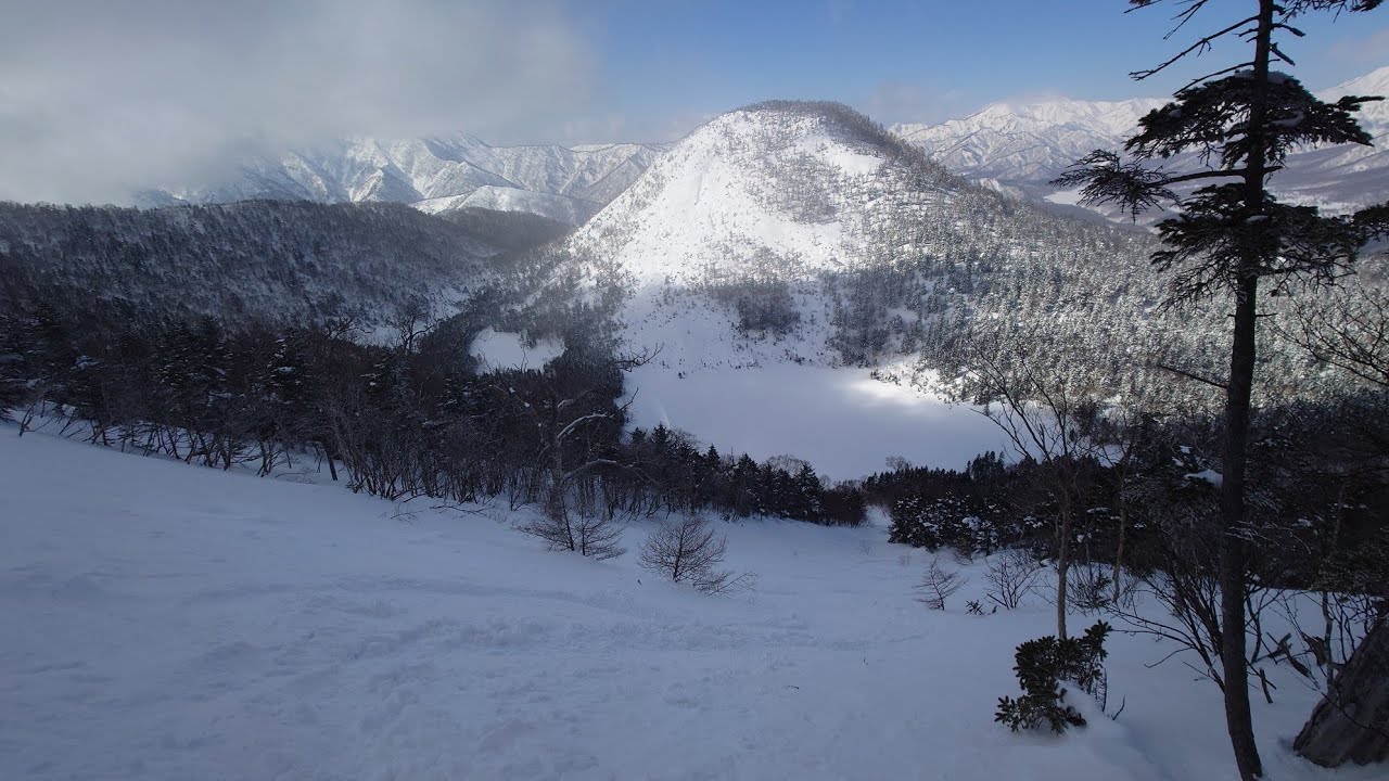 黒姫山　七ツ池シュート 