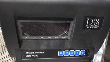 A12 Weighing Indicator but Casing Change Calibration Model RCS R-500 Weight Indicator