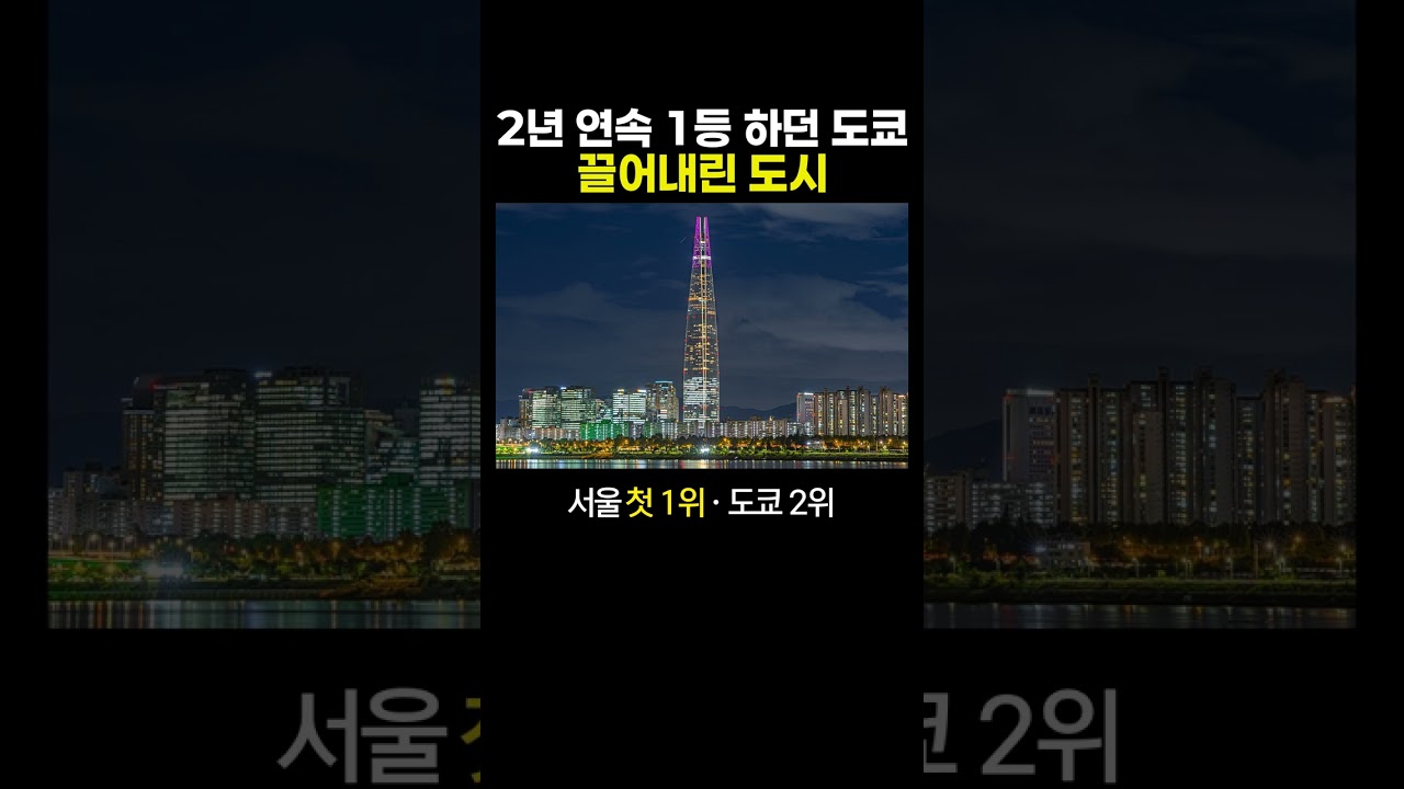 2년 연속 1등 하던 도쿄 '끌어내린' 도시