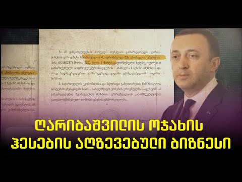 კობახიძის ერთი ხელმოწერით: მიწა ღარიბაშვილის ცოლის ძმას ჰესების ბიზნესისთვის