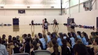 "Pop Hits Mix Team Routine" Potomac Falls, UDA Camp 2013