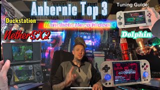 Top 3 Anbernic (3 months later) & Emulator Configuration Walkthrough Dolphin/Duckstation/NetherSX2