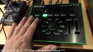 Random Voice Effects - Roland VT-3 & shortwave radio/Kurzwelle Radio screenshot 5