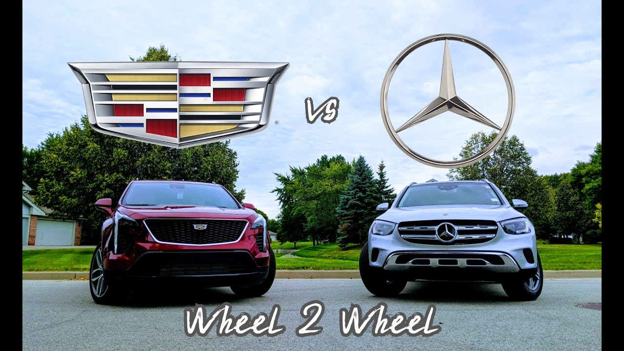WHEEL 2 WHEEL | 2020 Mercedes GLC vs Cadillac XT4 - American Extravagance vs German Opulence