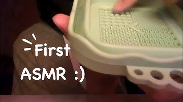 lofi asmr | my first asmr video :) | no talking