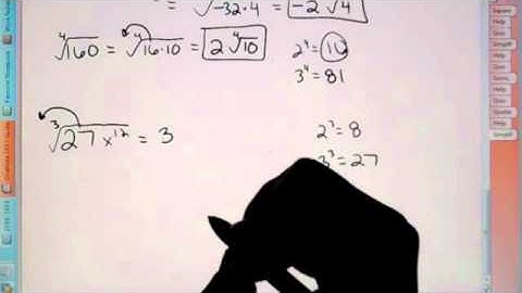 Simplifying Radicals With Indices Greater Than 2