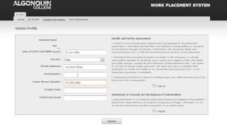Work Placement System - Introduction