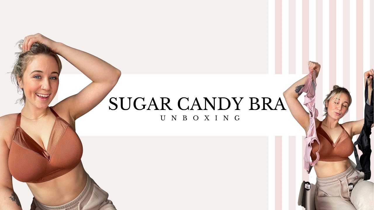 Sugar Candy Fuller Bust Seamless F-Hh Cup Wire-Free Lounge Bra - Nude -  Curvy