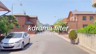 how to edit video like you're inside a kdrama ⛅️ | kdrama filter using capcut screenshot 1