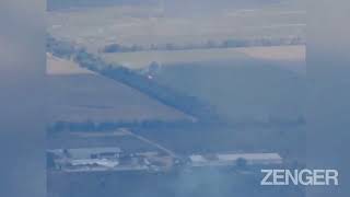 Ukraine's Marines Obliterate Russian Armoured Vehicles With Anti-Tank Guided Missiles