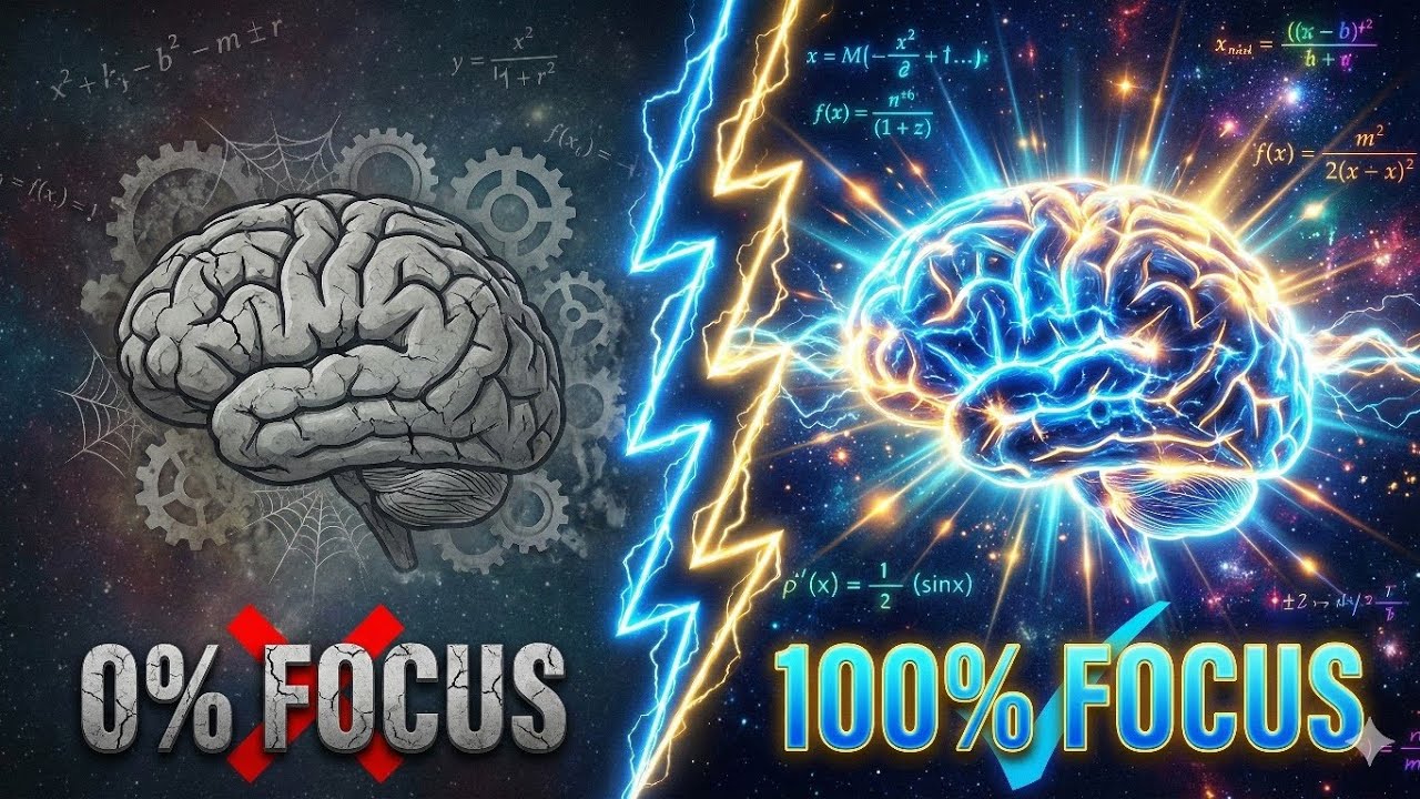 ACTIVATE 100% Brain Power: 40Hz Gamma Waves for Genius Focus 🧠