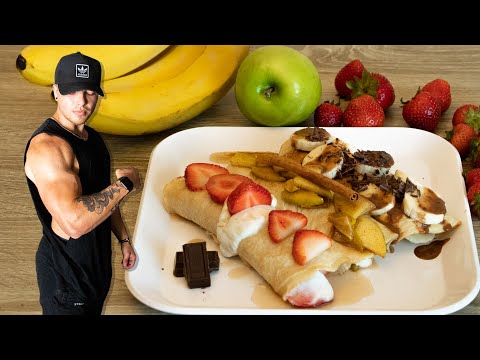 HIGH PROTEIN CREPES (3 Ways) | Cooking w/ Tater