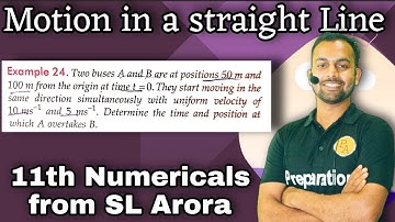 Ex-24 Question based on equation of motion/motion in a straight line physics/#11thphysicsadda #pa