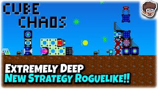 Extremely Deep Hidden Gem Strategy Roguelike! | Let's Try Cube Chaos