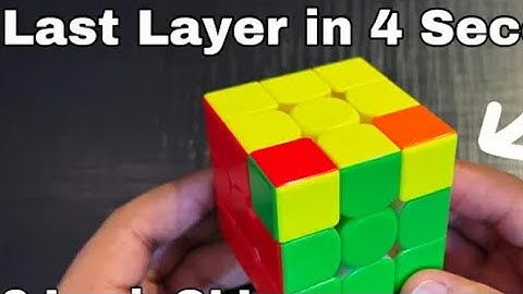 How to Solve Last Layer of Rubik