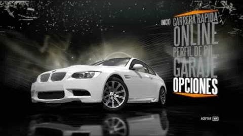 Need for Speed Shift gameplay on a laptop (max settings)