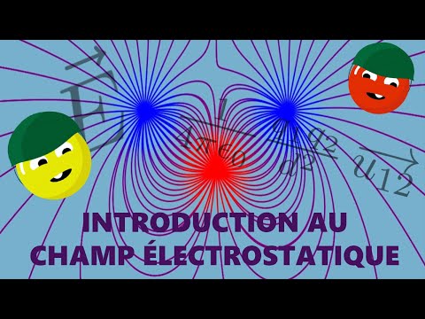 Vidéo: Quelle est la dimension du champ électrique ?