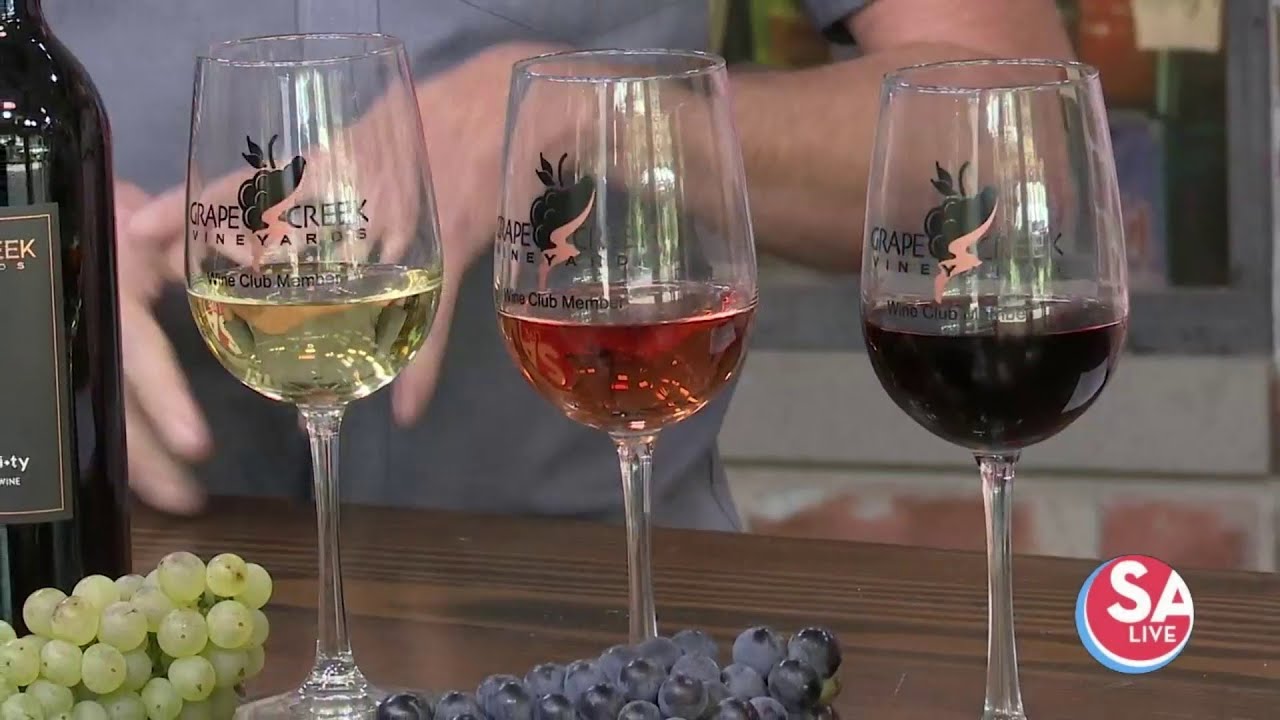 It's a "grape" year for wine! Harvest season is in full swing in the Hill Country