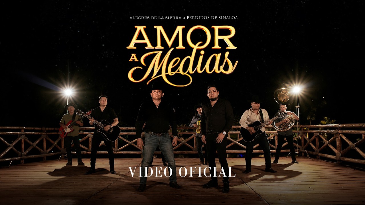 Previsualización de video para nota Escucha “Amor a medias” con Alegres de la Sierra y Perdidos de Sinaloa