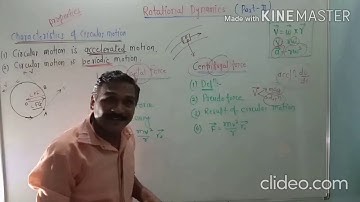 Rotational Dynamics part 4 video for class 12th