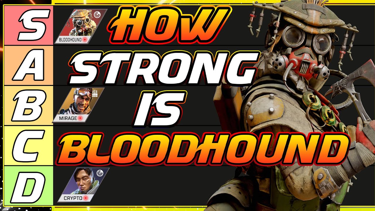 Strongest Apex Legend Based on lore ( Bloodhound ) : Season 10
