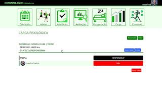 Crossload - Coleta E Análise Do Questionário Para Coleta Do Controle Da Carga De Treino