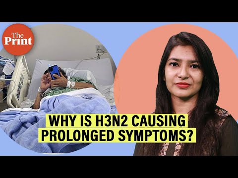 Why is H3N2 causing prolonged, severe symptoms in some cases?