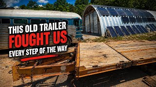 Trailer With No Brakes! Heavy Equipment Repairs 