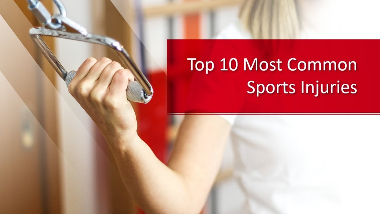 Sports Injuries And Prevention Part 2 Top 10 Most Common Sports