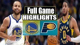 Golden State Warriors vs Indiana Pacers FULL GAME HIGHLIGHTS | March 22 | 2024 NBA Season