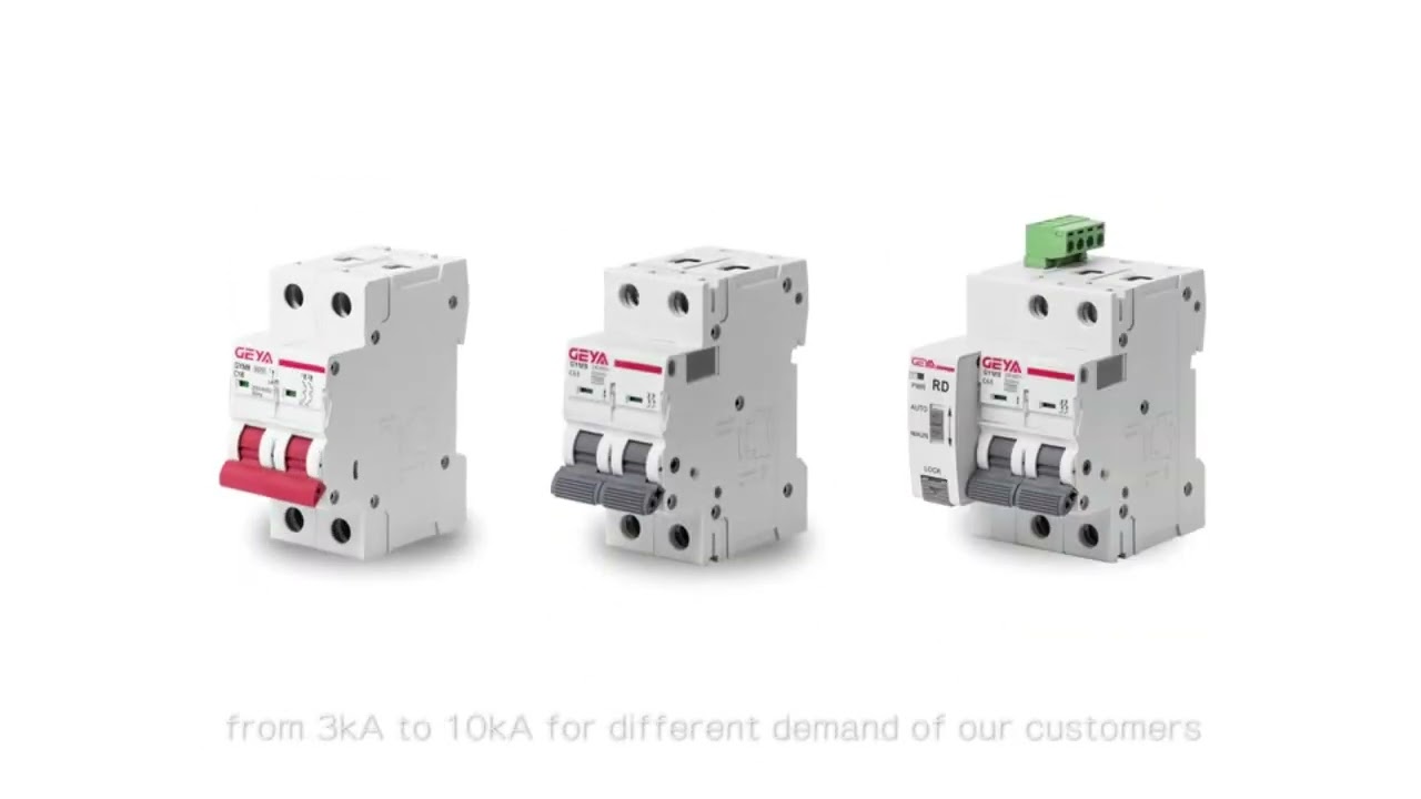 GEYA GYL9 AC Type RCCB Electromagnetic Residual Current Circuit Break