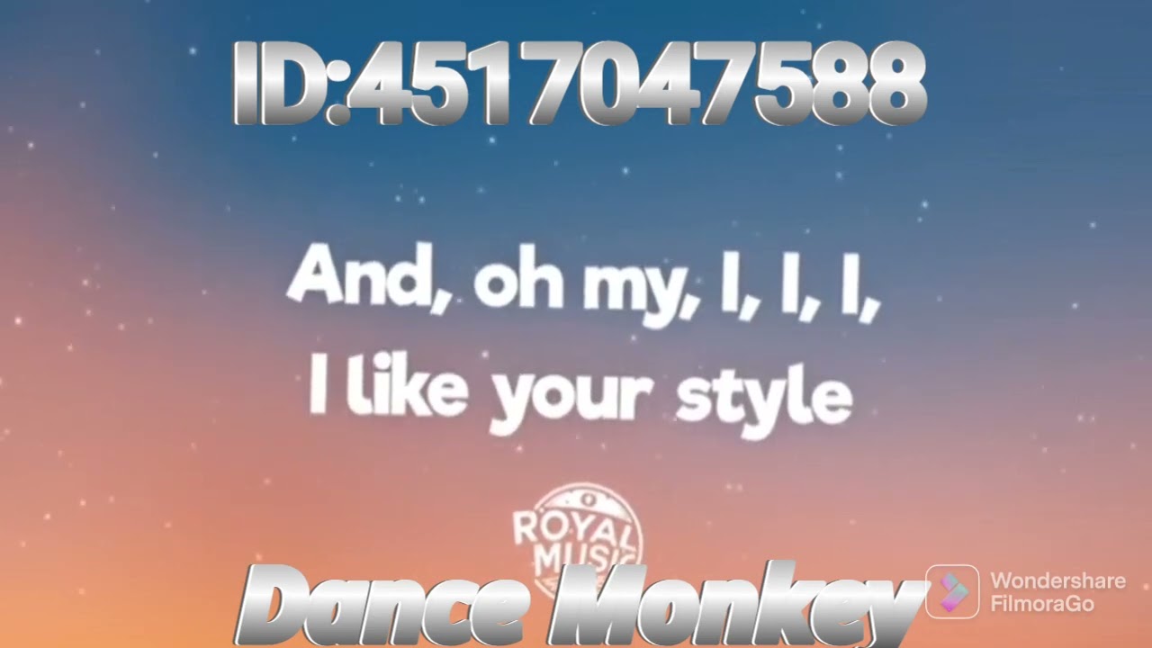 Dance Monkey Roblox ID - Roblox Music Codes