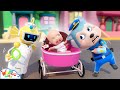 Baby Lost in Mall - Rescue Song with Wolfoo & Robot 👶