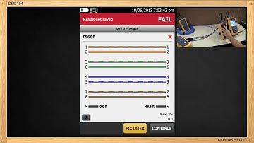DSX 5000 CableAnalyzer   Shield Integrity