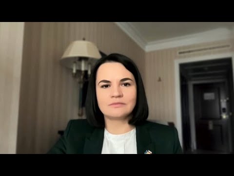 Тихановская в программе Europe Today: "Лукашенко выполнит все приказы Путина вопреки воле народа"