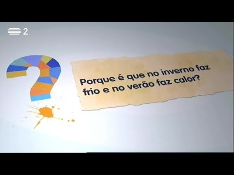 Vídeo: Por que faz calor no verão e frio no inverno?