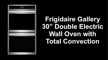 Meet the Frigidaire Gallery GCWD3067AF Electric Double Wall Oven with Convection