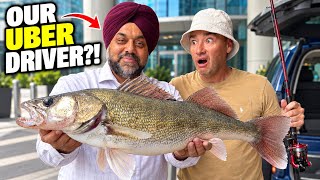 We Took Our Uber Driver Fishing for Giant Walleye