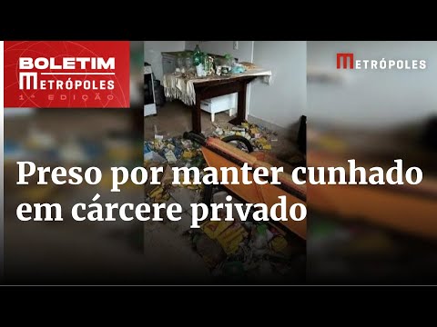 Suspeito de manter cunhado deficiente em quarto sujo e com alimentos podres é preso