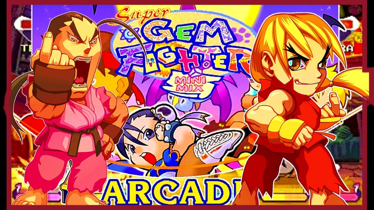 Super Gem Fighter Mini Mix CPS2/Arcade PKG YouTube Super Gem Fighter Mini Mix CPS2/Arcade PKG YouTube