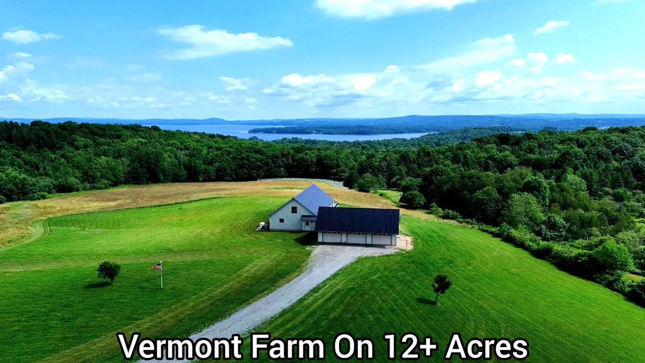 Vermont Farm On 12+Acres | Lake Views | VT Real Estate | Jay Peak Resorts Houses | VT BNB