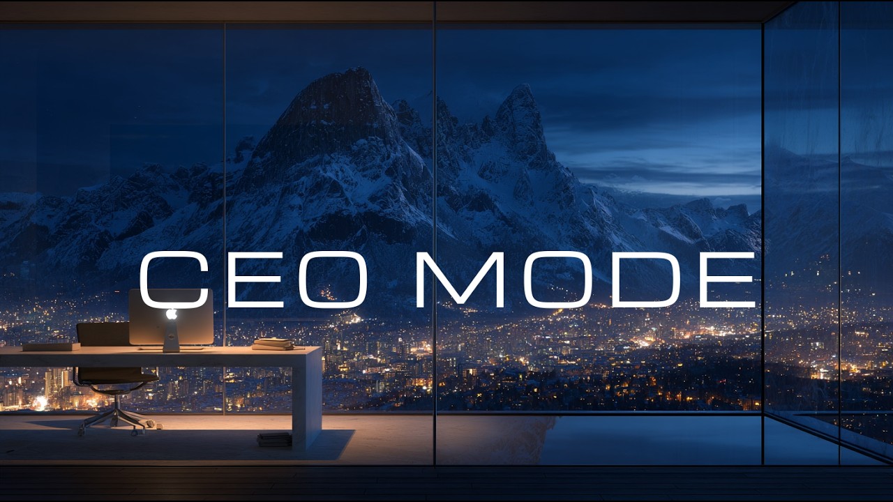 Watch CEO MODE | Focus Drive Music for Night Work & Deep Flow on YouTube Watch CEO MODE | Focus Drive Music for Night Work & Deep Flow on YouTube
