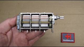 New variable Capacitors for Radio Antenna - Drehkondensator
