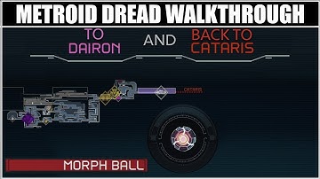 Metroid Dread Walkthrough (Part 3) - Getting Wide Beam in Dairon and Morph Ball in Cataris
