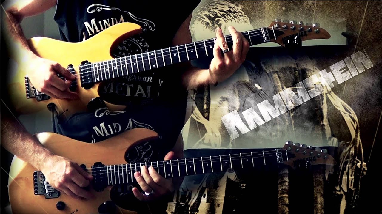 Rammstein - Mutter FULL Guitar Cover