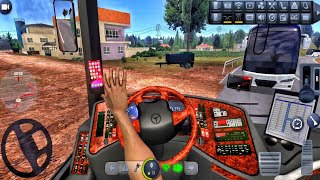 Bus Simulator Ultimate: Luxury Mercedes Benz Bus Driving - Android Gameplay screenshot 1