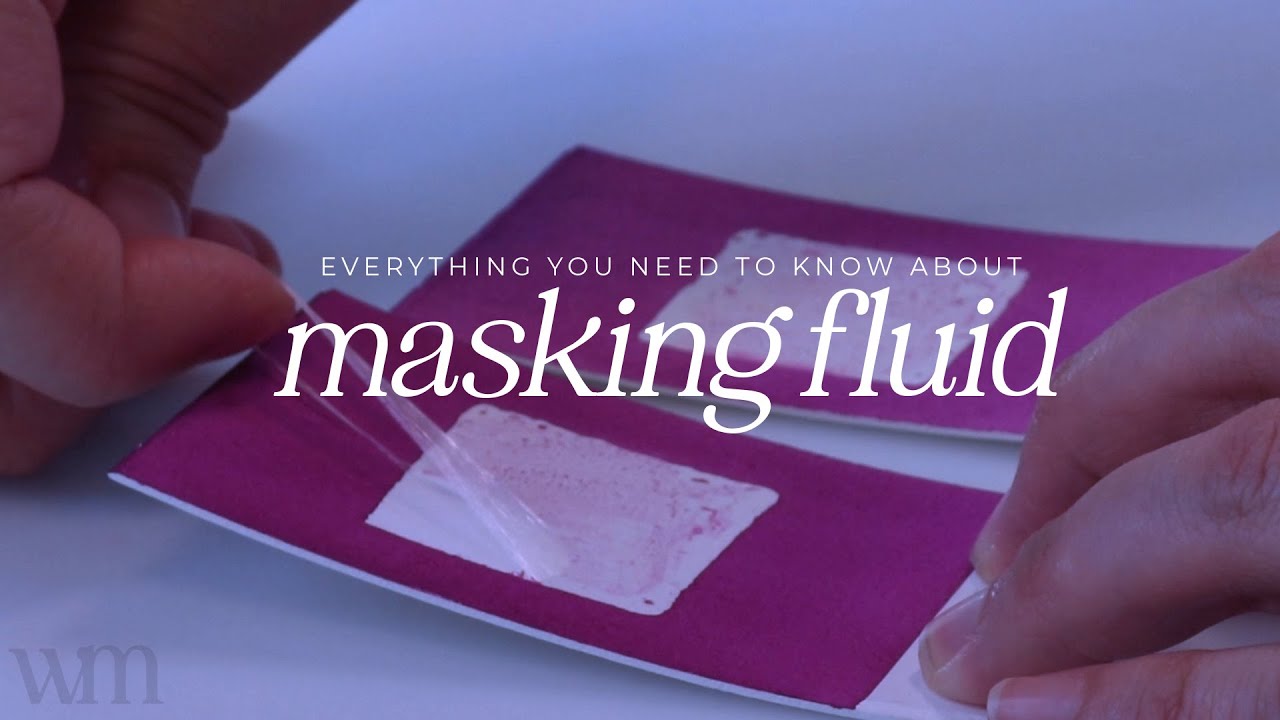 Masking Fluid Everything You Need to Know (New Course) YouTube